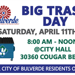 Big Trash Day - April 11th - NewsFlash Image